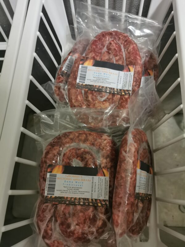 1/2 kg Game Traditional Braai Wors